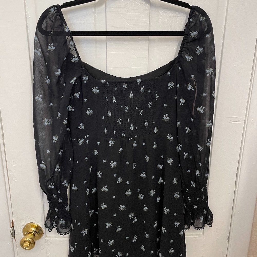 NWT Wilfred Emmylou mini dress floral size 8